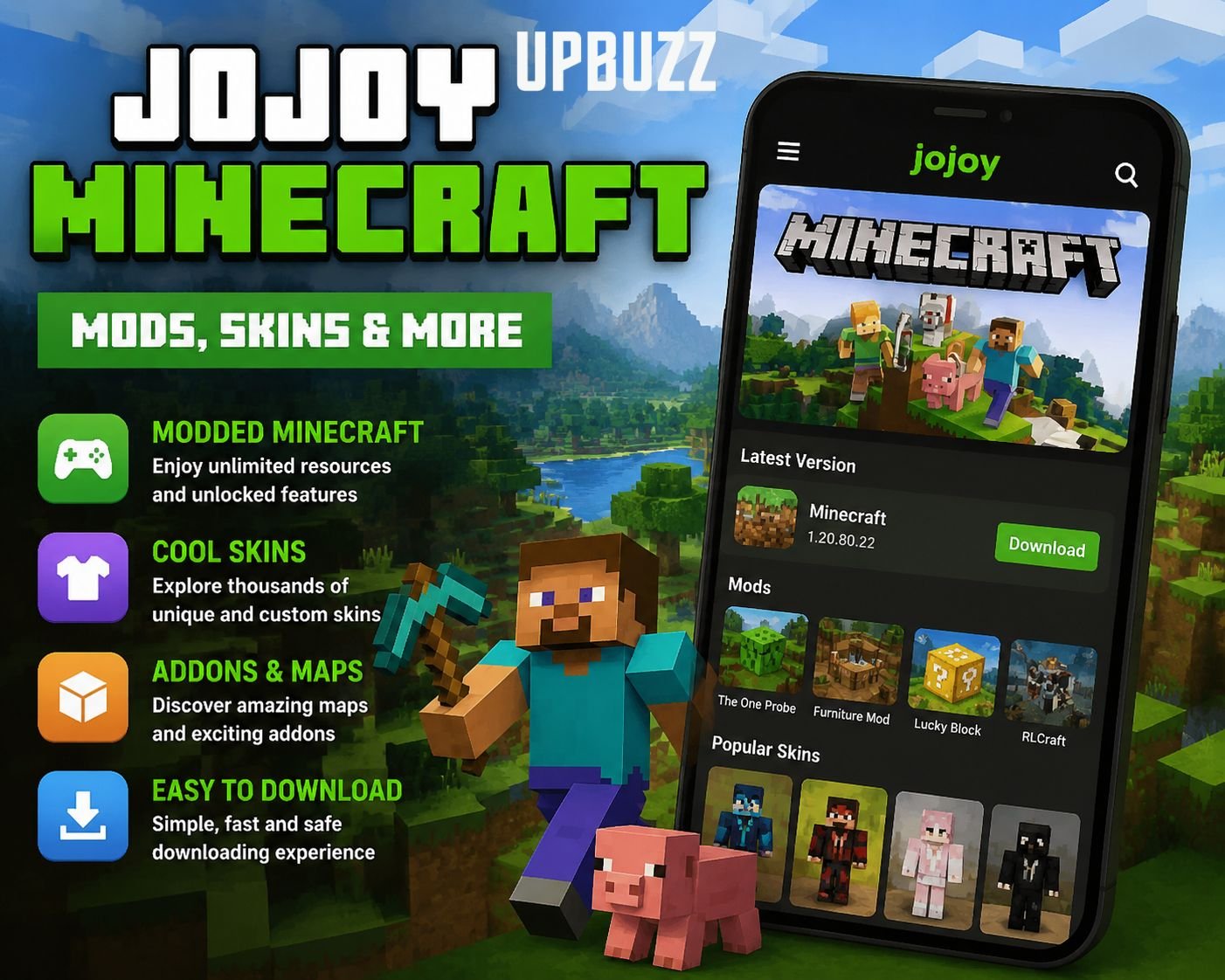 Jojoy Minecraft: Features, Safety and Download Facts